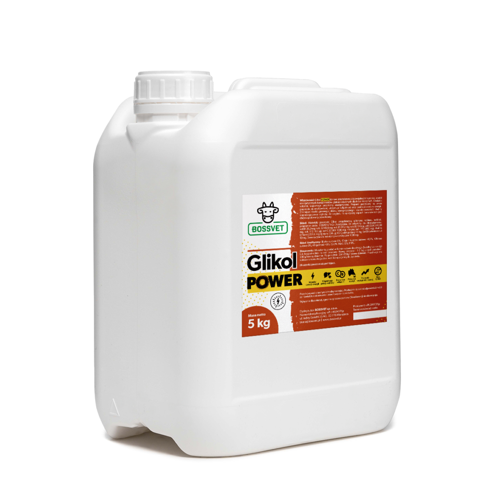 Bańka z opakowaniem produktu firmy BOSSVET